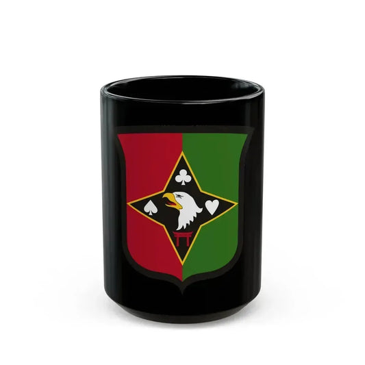 101 Sustainment Brigade (U.S. Army) Black Coffee Mug 15oz - Go Mug Yourself