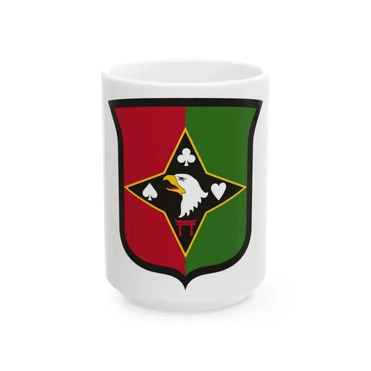 101 Sustainment Brigade (U.S. Army) White Coffee Mug 15oz - Go Mug Yourself