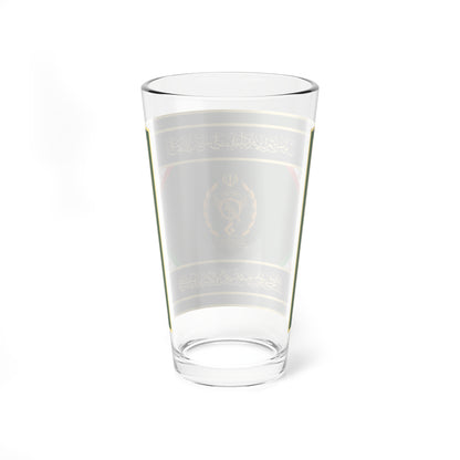 Flag of IRGC Command and Staff University (Iran) Pint Glass 16oz