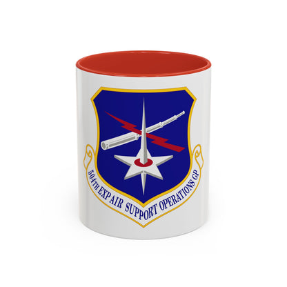 504th Expeditionary Air Support Operations Group (U.S. Air Force) Accent Coffee Mug