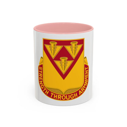 411 Ordnance Battalion (U.S. Army) Accent Coffee Mug