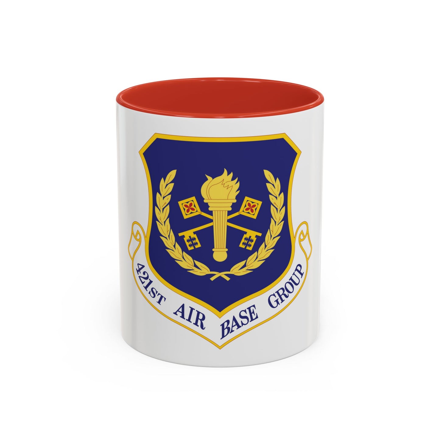 421st Air Base Group (U.S. Air Force) Accent Coffee Mug