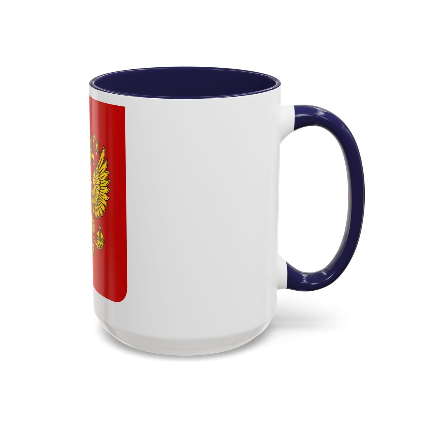 Coat of Arms of the Russian Federation - Accent Coffee Mug