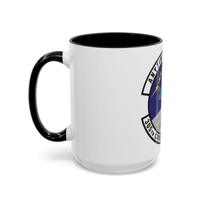 305th Communications Squadron (U.S. Air Force) Accent Coffee Mug