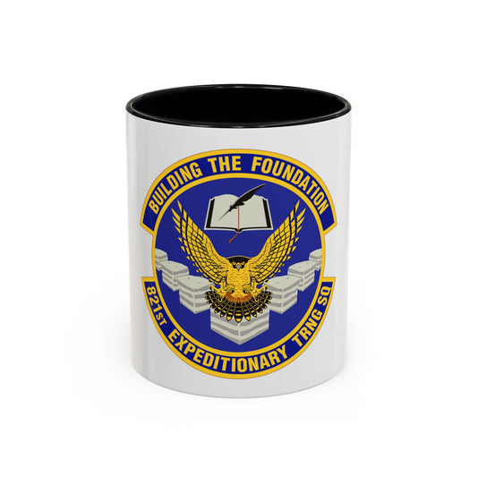 821st Expeditionary Training Squadron (U.S. Air Force) Accent Coffee Mug