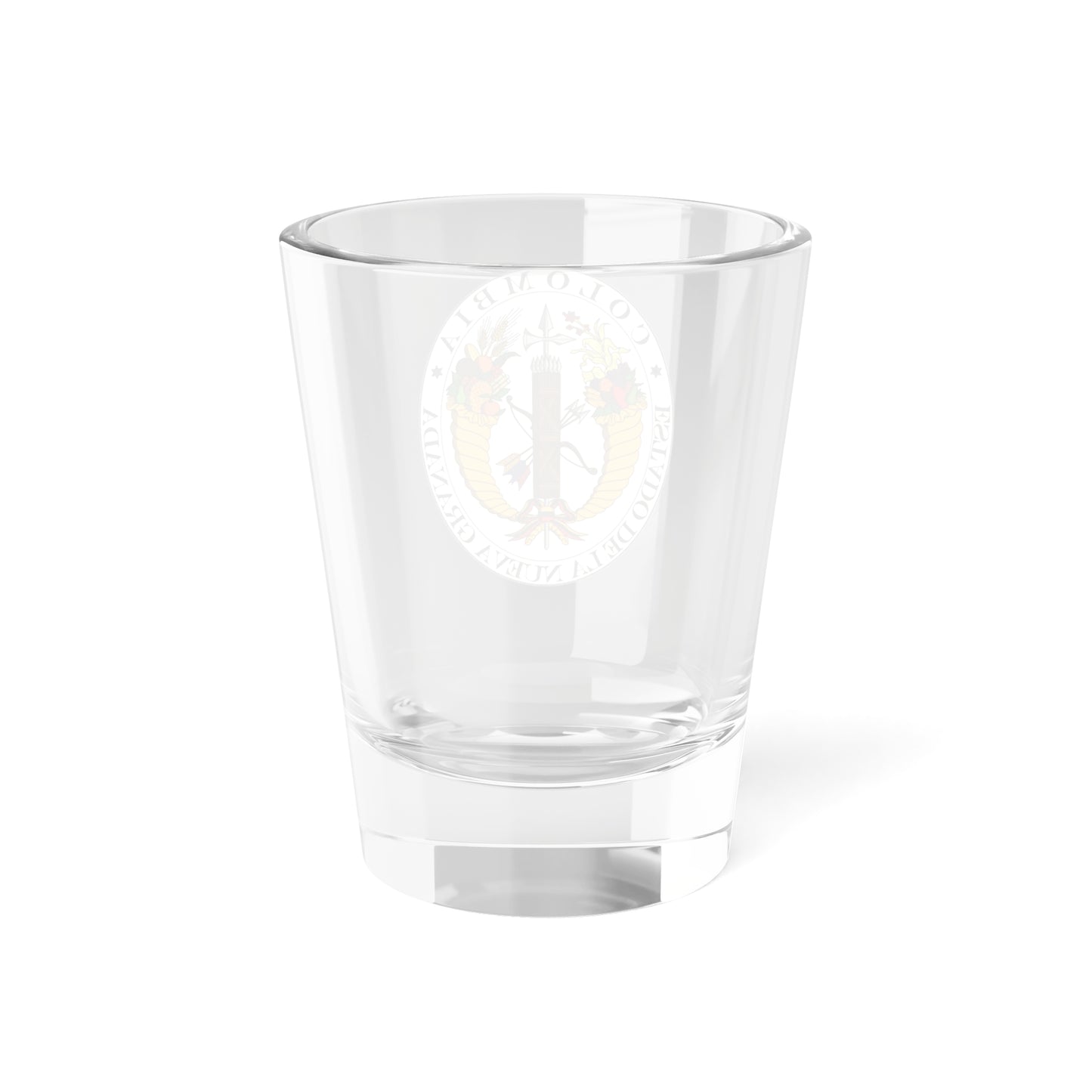 Coat of arms of New Granada (1830) - Shot Glass 1.5oz