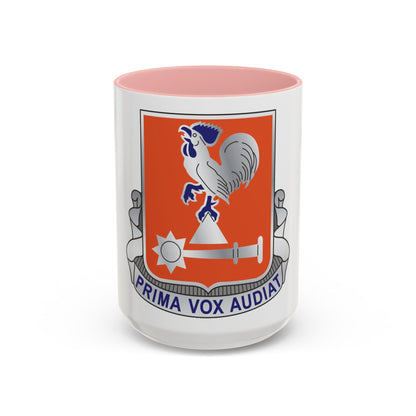 123 Signal Battalion (U.S. Army) Accent Coffee Mug