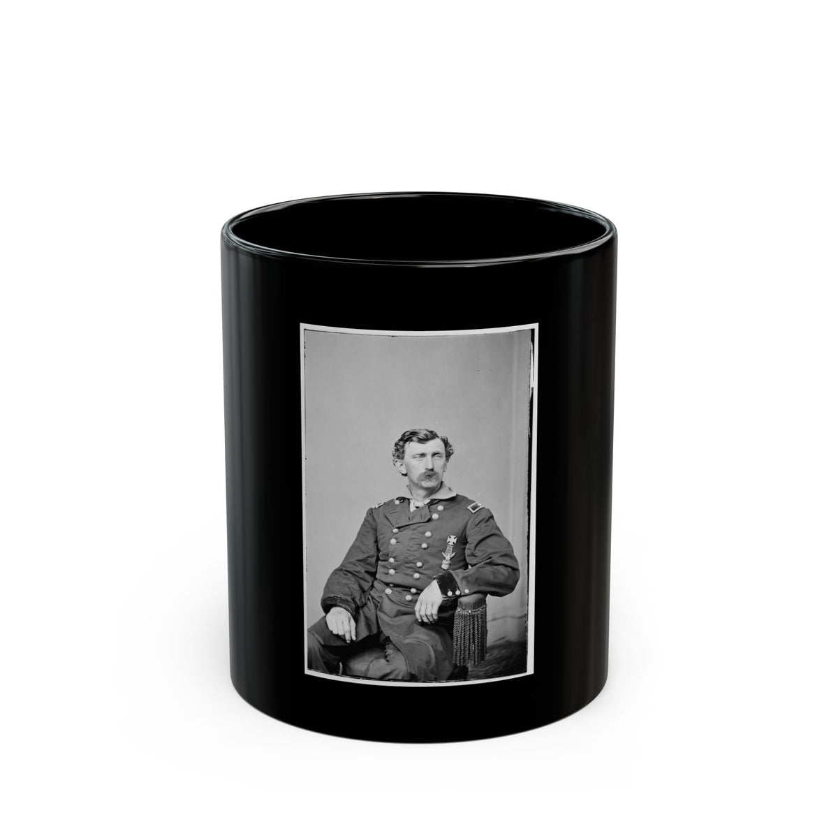 Brig. Gen. G.M. Love (U.S. Civil War) Black Coffee Mug