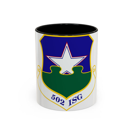 502d Installation Support Group (U.S. Air Force) Accent Coffee Mug