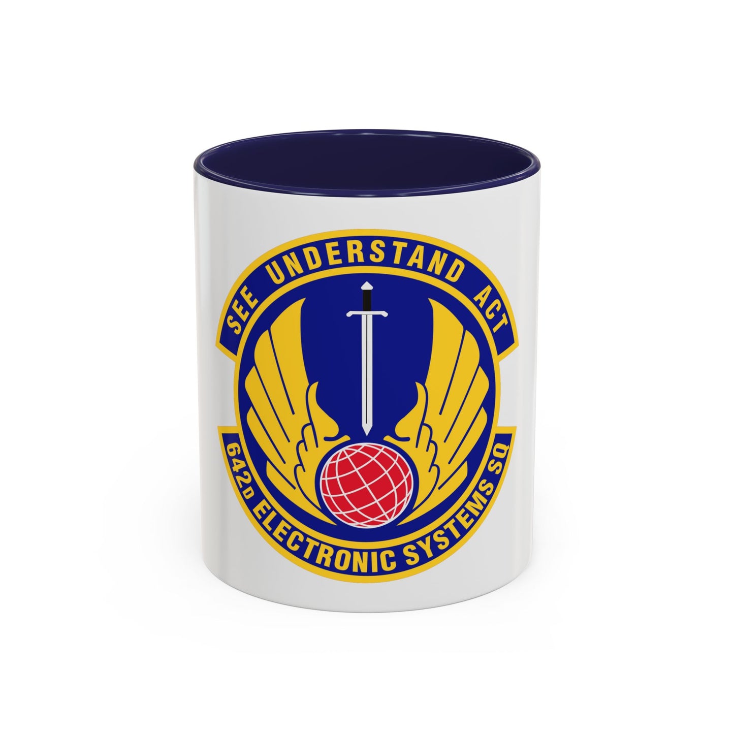 642d Electronic Systems Squadron (U.S. Air Force) Accent Coffee Mug