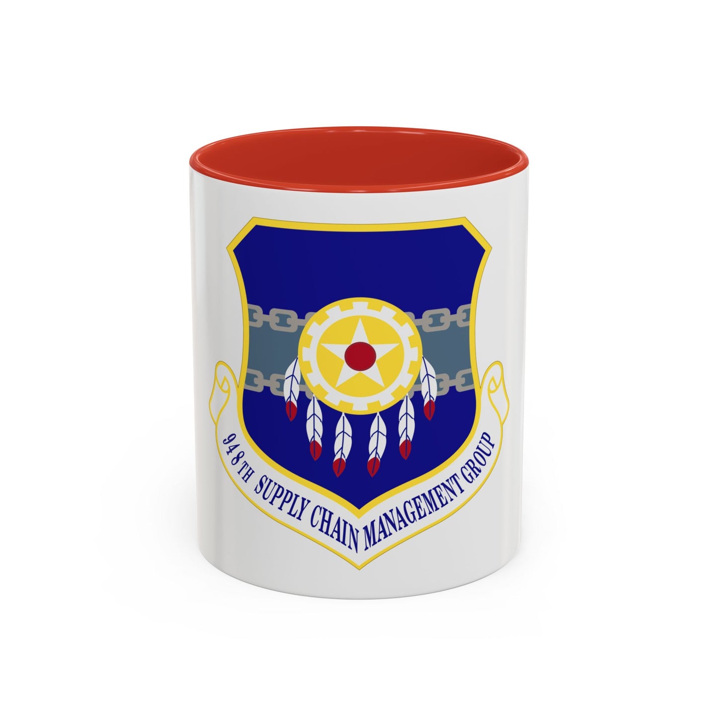 948 Supply Chain Management Group AFMC (U.S. Air Force) Accent Coffee Mug
