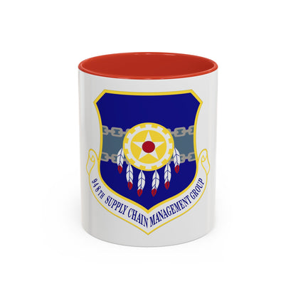 948 Supply Chain Management Group AFMC (U.S. Air Force) Accent Coffee Mug