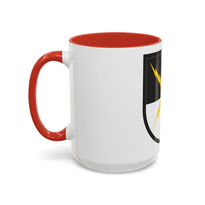 United States Cyber School (U.S. Army) Accent Coffee Mug