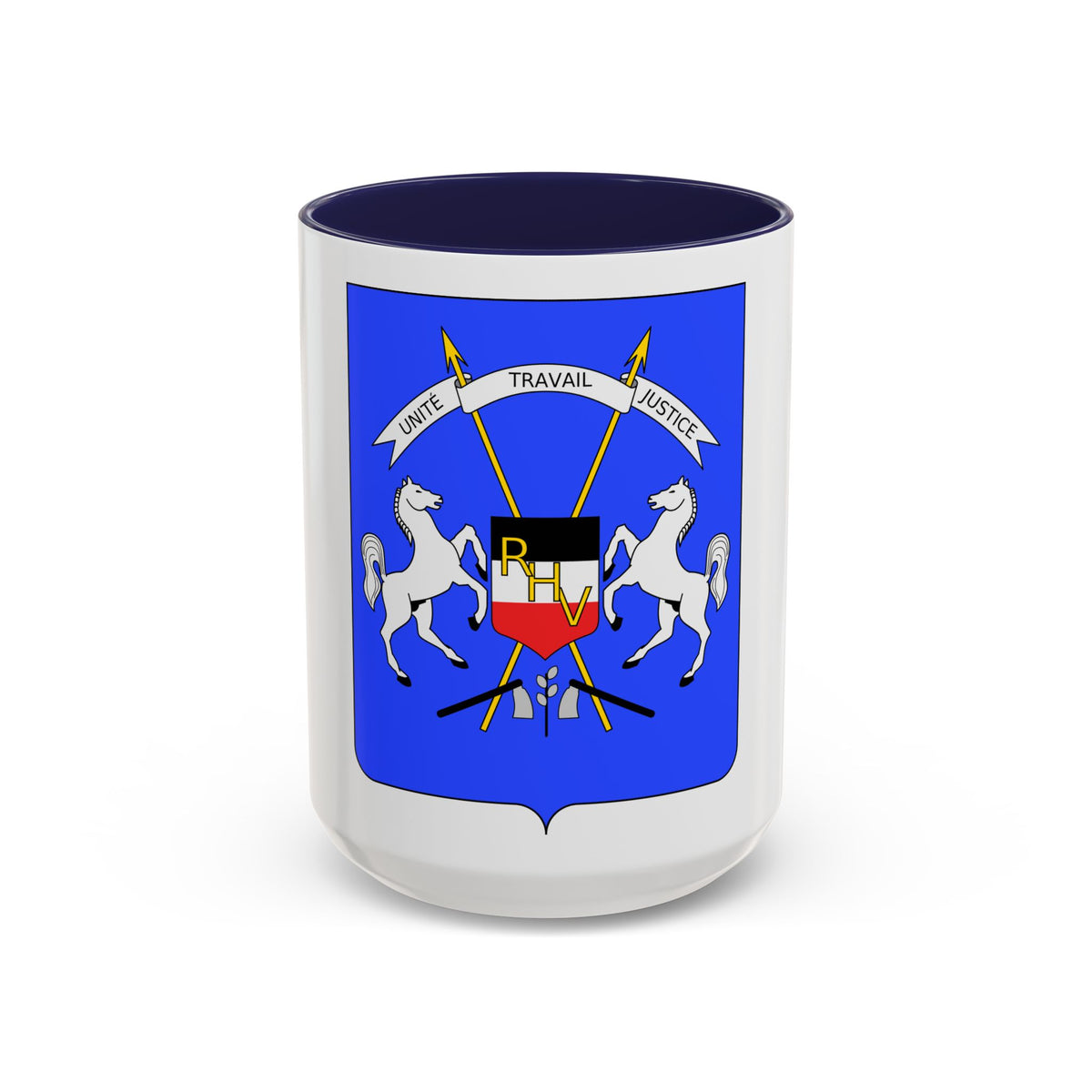 Coat of arms of Upper Volta - Accent Coffee Mug