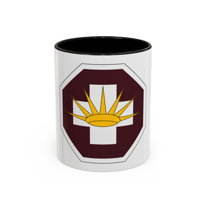 8 Medical Brigade (U.S. Army) Accent Coffee Mug