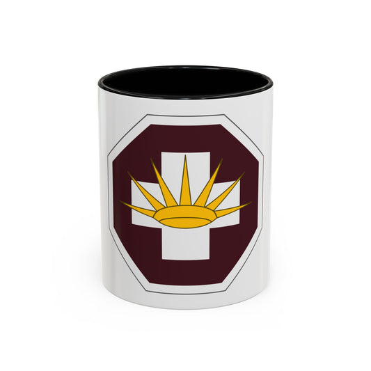 8 Medical Brigade (U.S. Army) Accent Coffee Mug