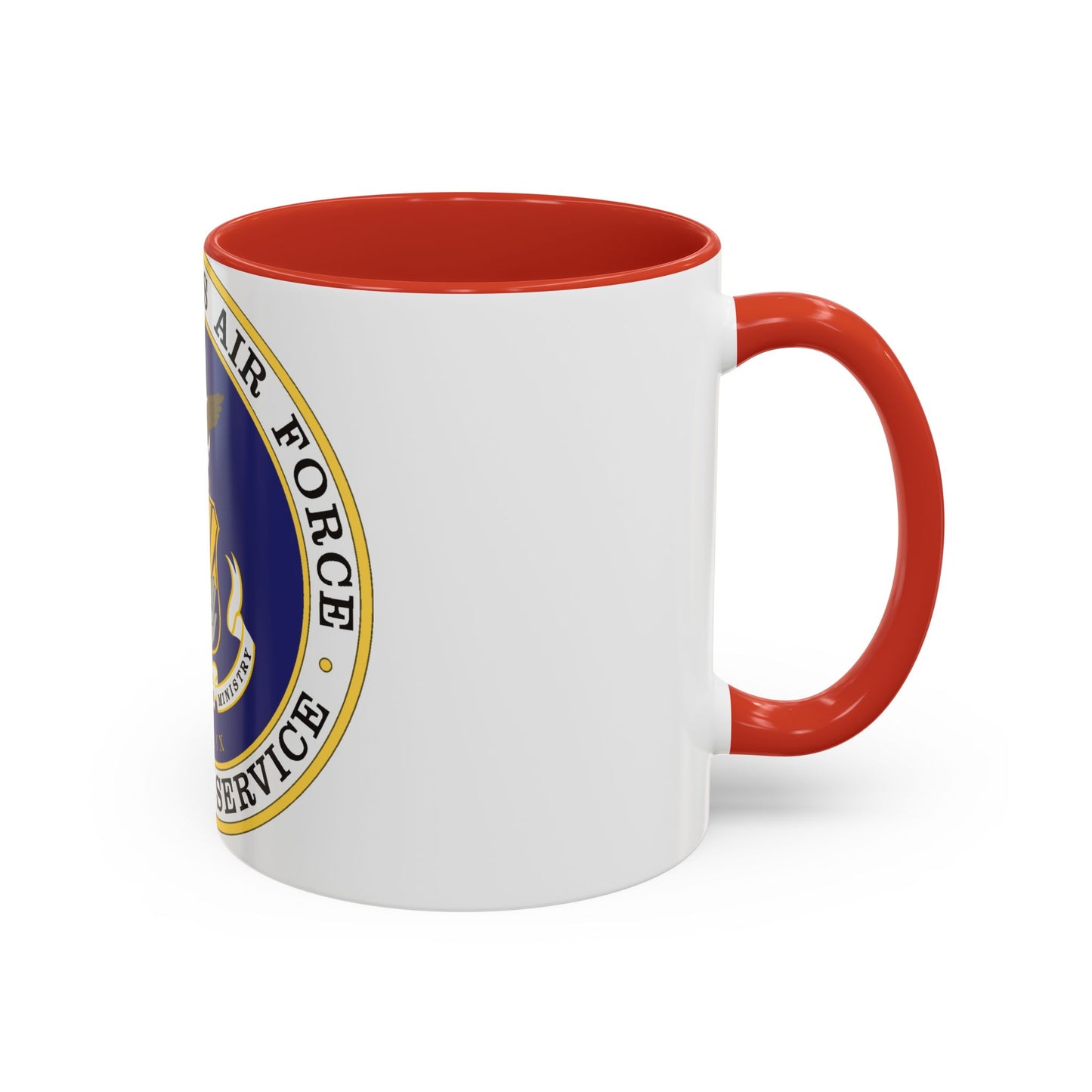 Air Force Chaplain Service (U.S. Air Force) Accent Coffee Mug