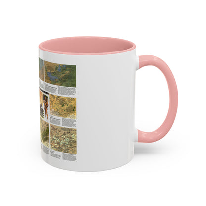 USA - Ohio Valley 2 (1985) (Map) Accent Coffee Mug