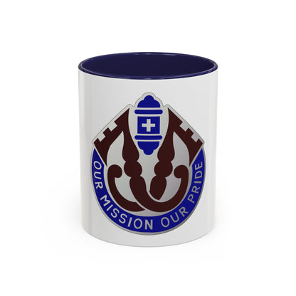 201 Evacuation Hospital (U.S. Army) Accent Coffee Mug