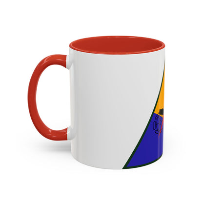 7th Armored Division (U.S. Army) Accent Coffee Mug