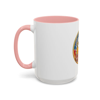 USCGC Command Task Force (U.S. Coast Guard) Accent Coffee Mug