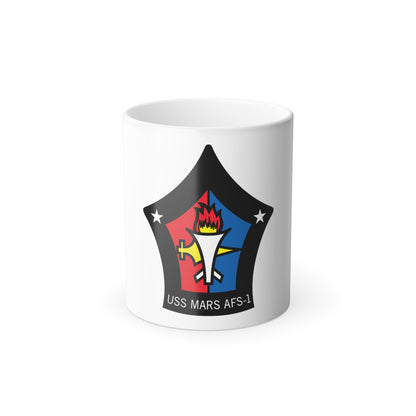 USS Mars AFS 1 (U.S. Navy) Color Changing Mug 11oz