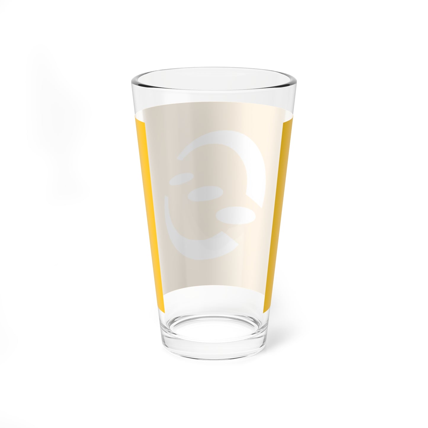 Flag of Higashimiyoshi Tokushima Amber variant (Japan) Pint Glass 16oz