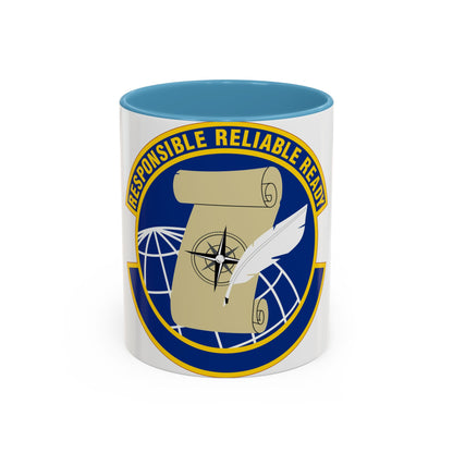 764 Enterprise Sourcing Squadron AFMC (U.S. Air Force) Accent Coffee Mug