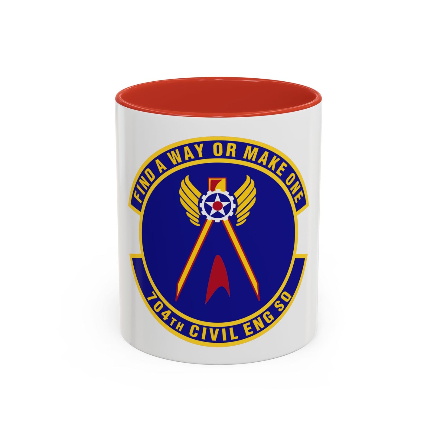 704th Civil Engineer Squadron (U.S. Air Force) Accent Coffee Mug