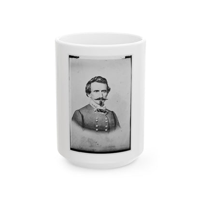 Benjamin Mcculloch, C.S.A. (U.S. Civil War) White Coffee Mug