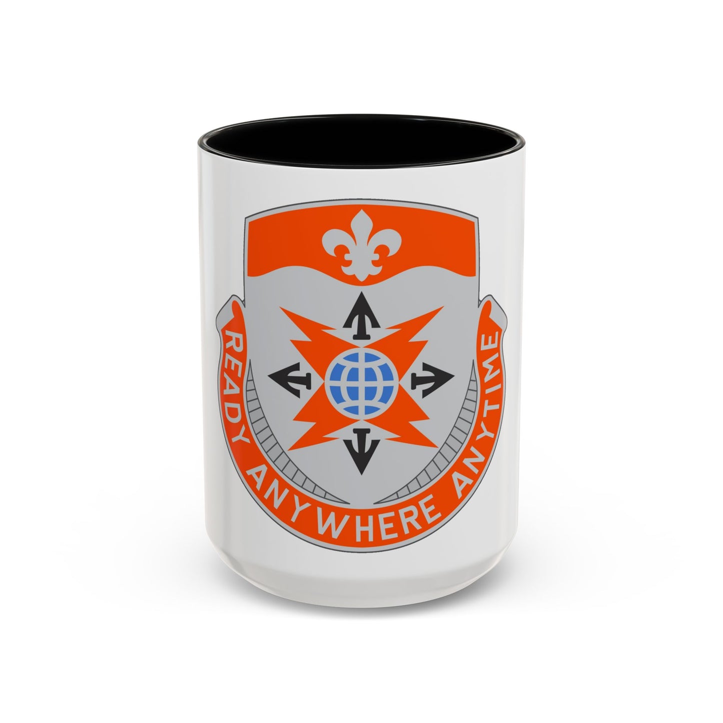 324 Signal Battalion (U.S. Army) Accent Coffee Mug