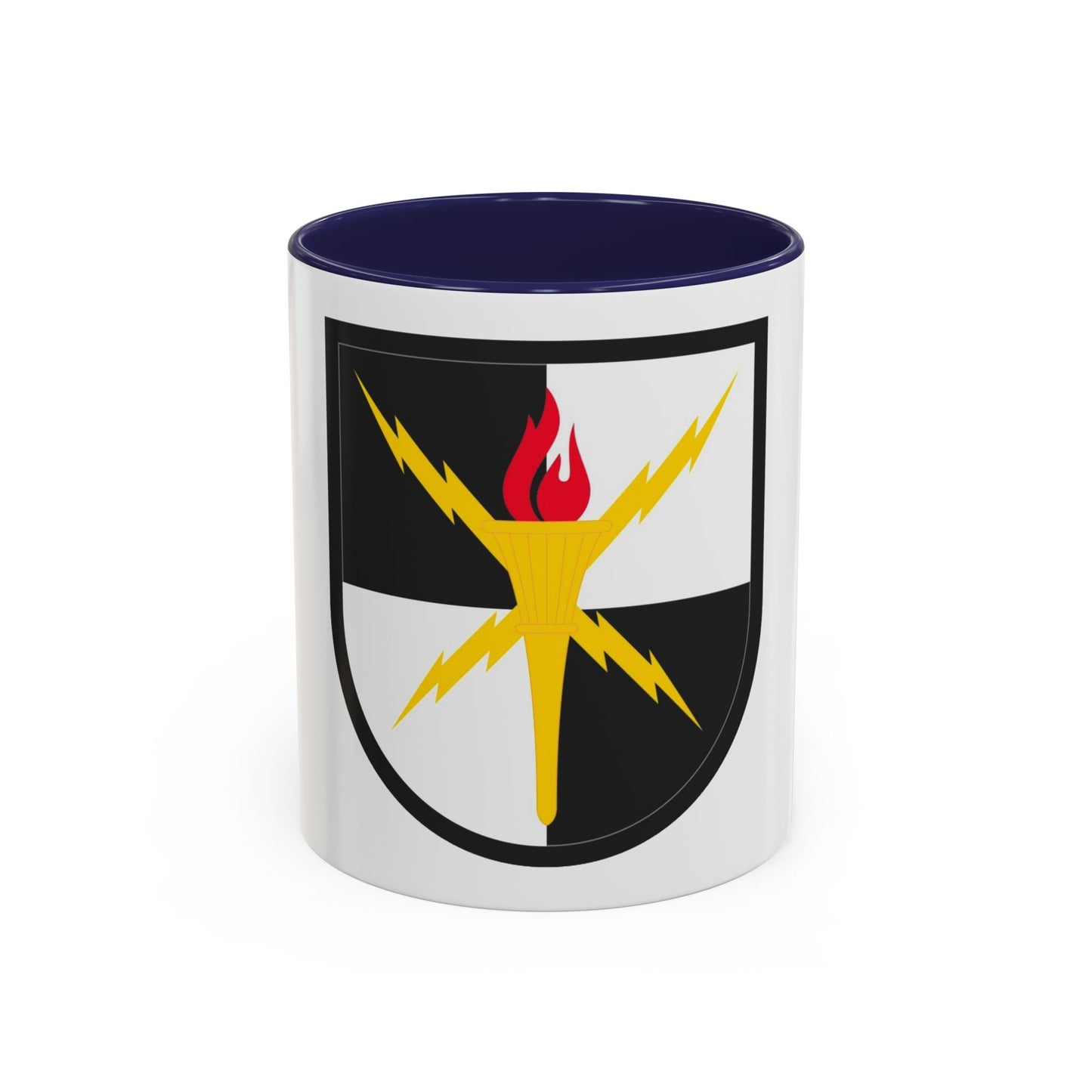 United States Cyber School (U.S. Army) Accent Coffee Mug