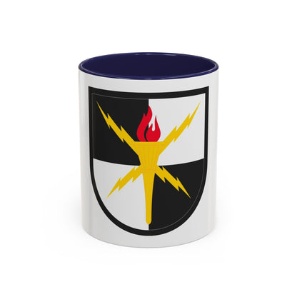 United States Cyber School (U.S. Army) Accent Coffee Mug