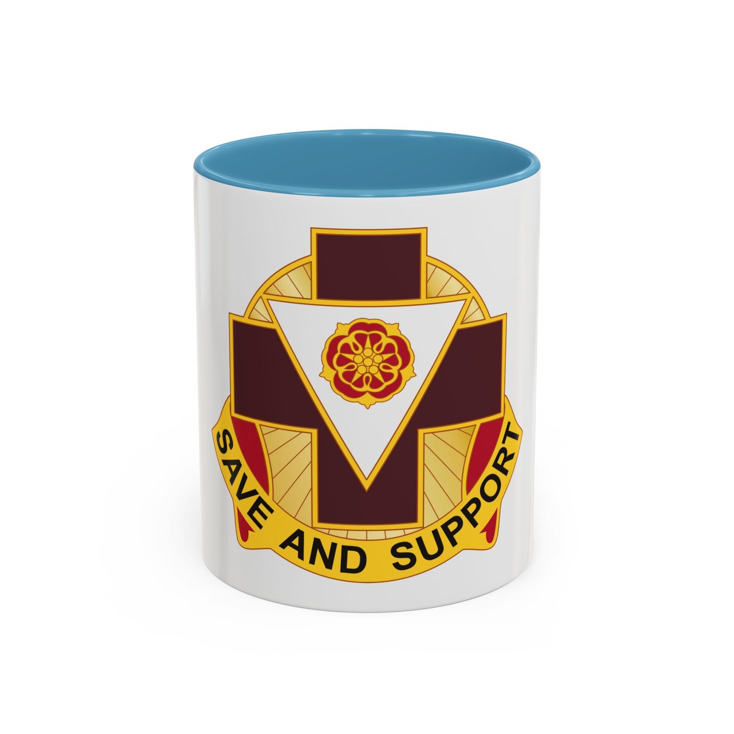 99 Field Hospital (U.S. Army) Accent Coffee Mug