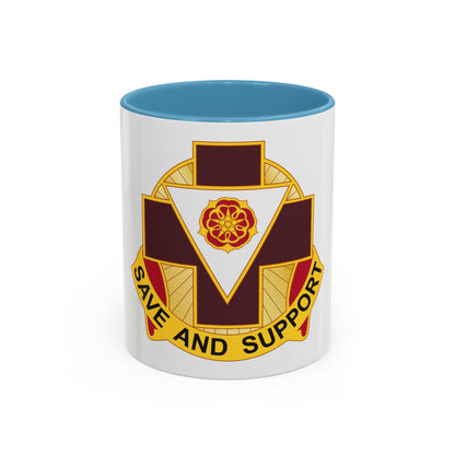99 Field Hospital (U.S. Army) Accent Coffee Mug