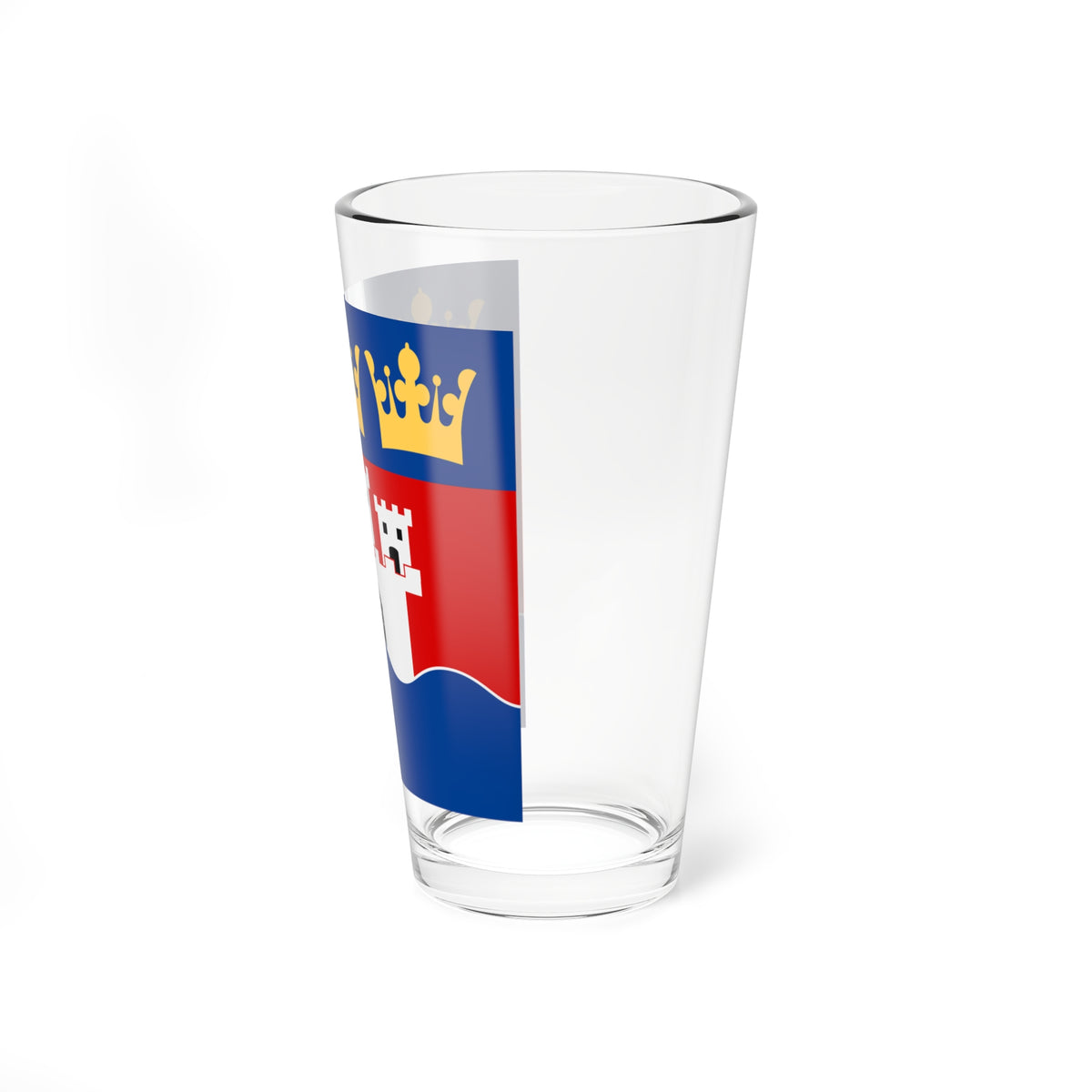 Jonkopings lan vapenflagga (Sweden) Pint Glass 16oz