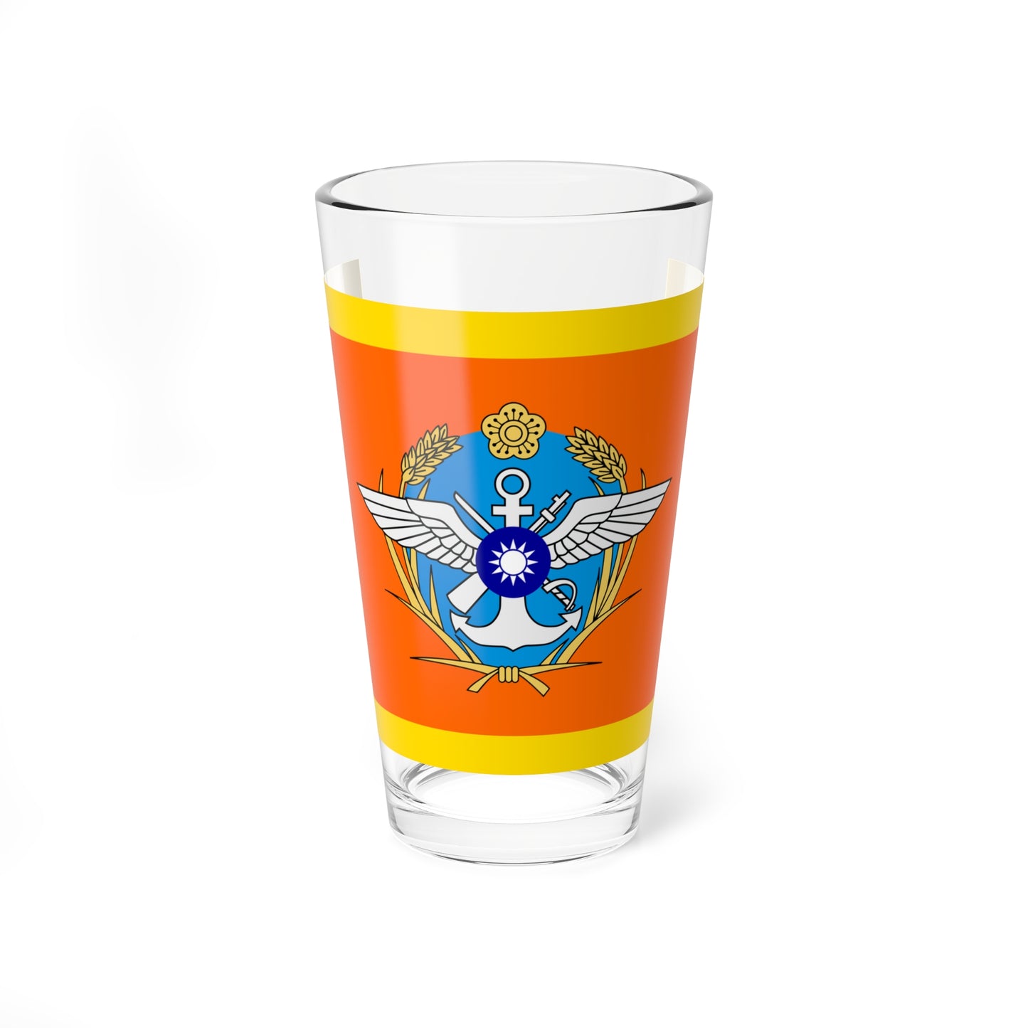 ROC General Chief of Staff of the Ministry of National Defense Flag (China) Pint Glass 16oz