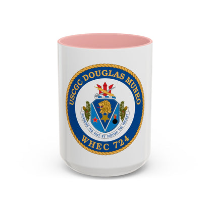 USCGC Douglas Munro (U.S. Coast Guard) Accent Coffee Mug