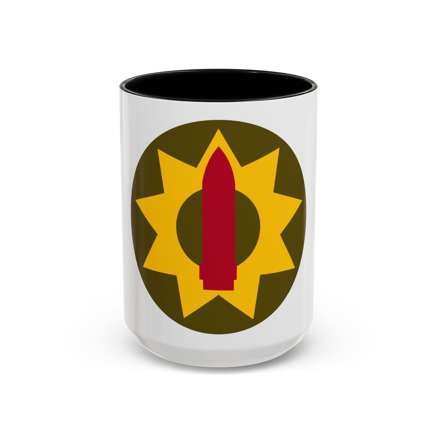 Pacific Coastal Frontier (U.S. Army) Accent Coffee Mug