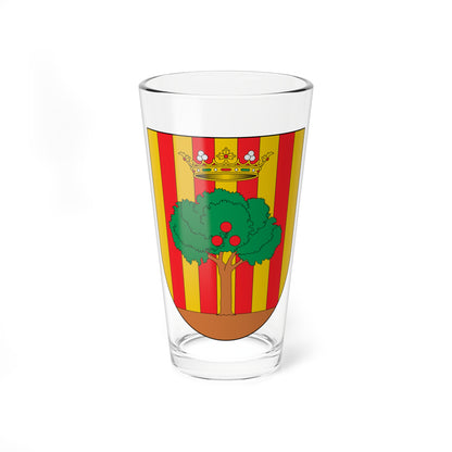 Escudo de Abrera Barcelona (Spain) (Coat of Arms) Pint Glass 16oz