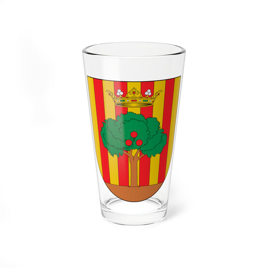 Escudo de Abrera Barcelona (Spain) (Coat of Arms) Pint Glass 16oz