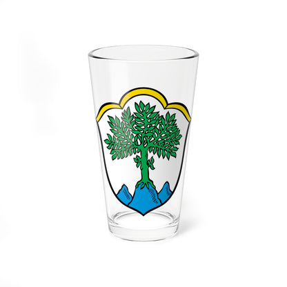 DEU Aschau im Chiemgau COA (Germany) (Coat of Arms) Pint Glass 16oz