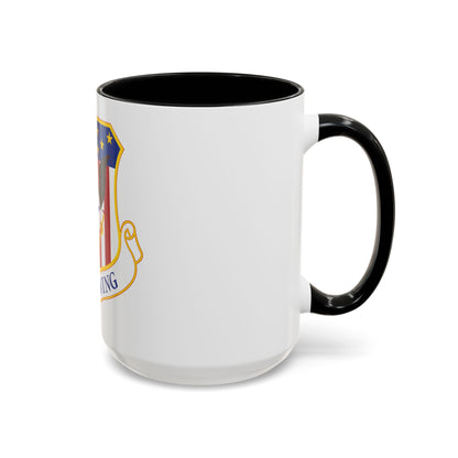 110th Wing emblem (U.S. Air Force) Accent Coffee Mug