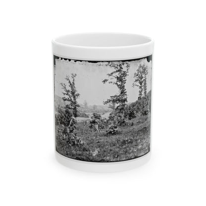 Brandy Station, Virginia (Vicinity). View (U.S. Civil War) White Coffee Mug