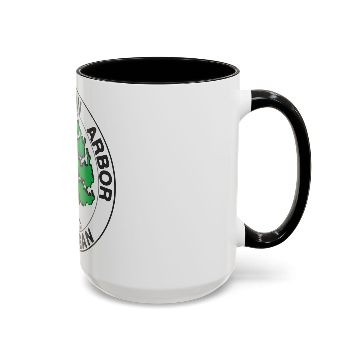 Seal of Ann Arbor Michigan - Accent Coffee Mug