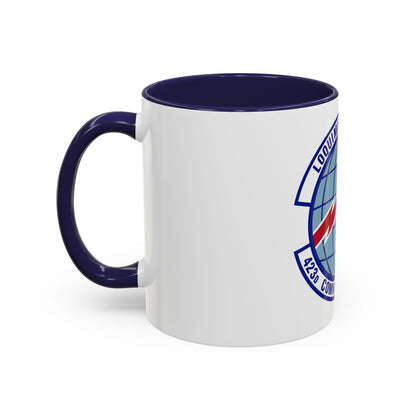 423d Communications Squadron (U.S. Air Force) Accent Coffee Mug