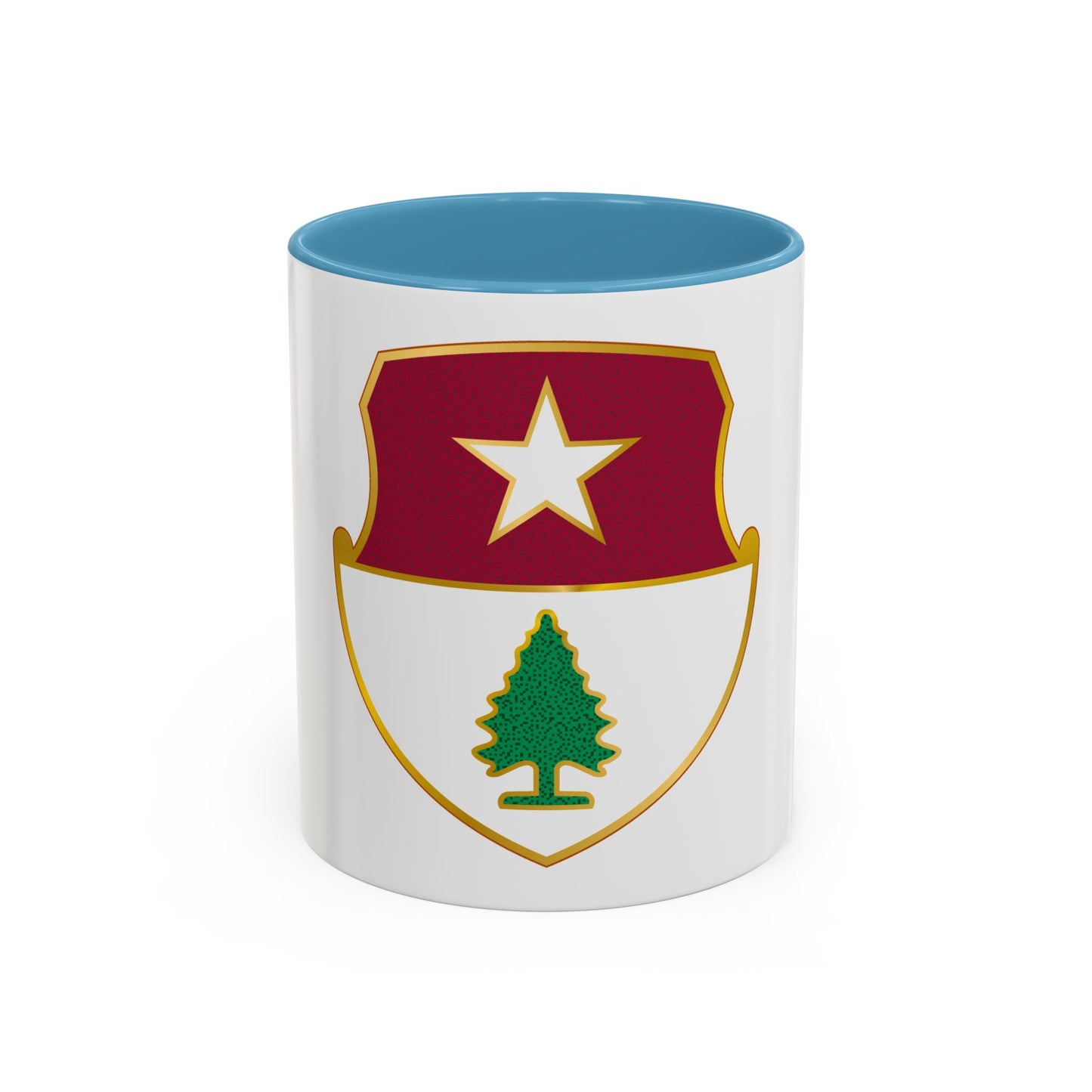 27 Antiaircraft Artillery Automatic Weapons Battalion (U.S. Army) Accent Coffee Mug