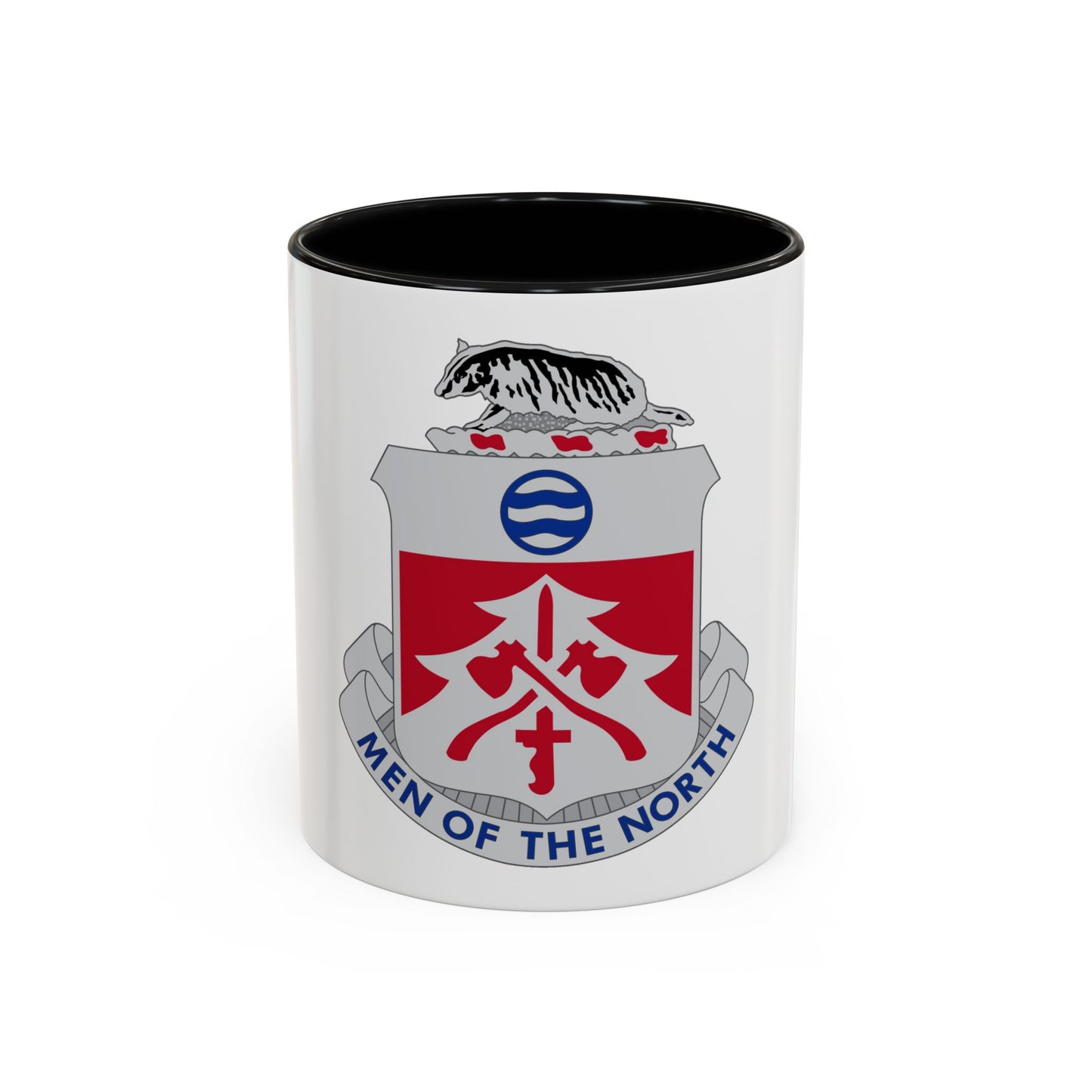 724 Engineer Battalion (U.S. Army) Accent Coffee Mug