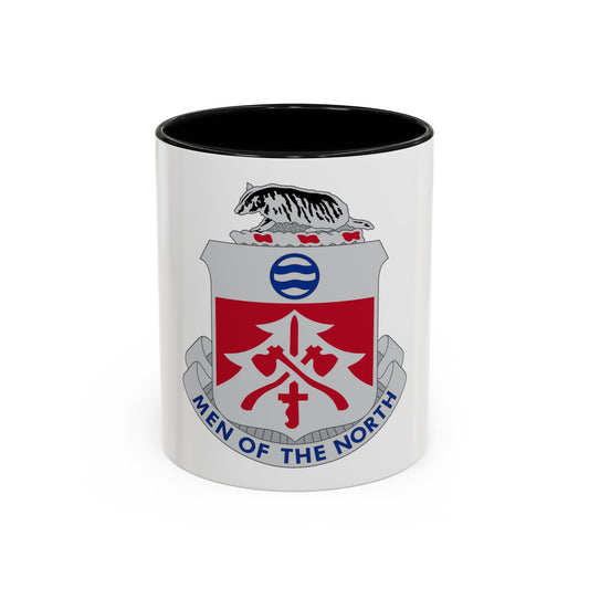 724 Engineer Battalion (U.S. Army) Accent Coffee Mug