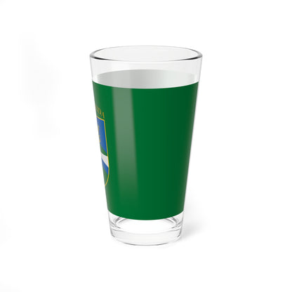 Flag of Kovacshida (Hungary) Pint Glass 16oz